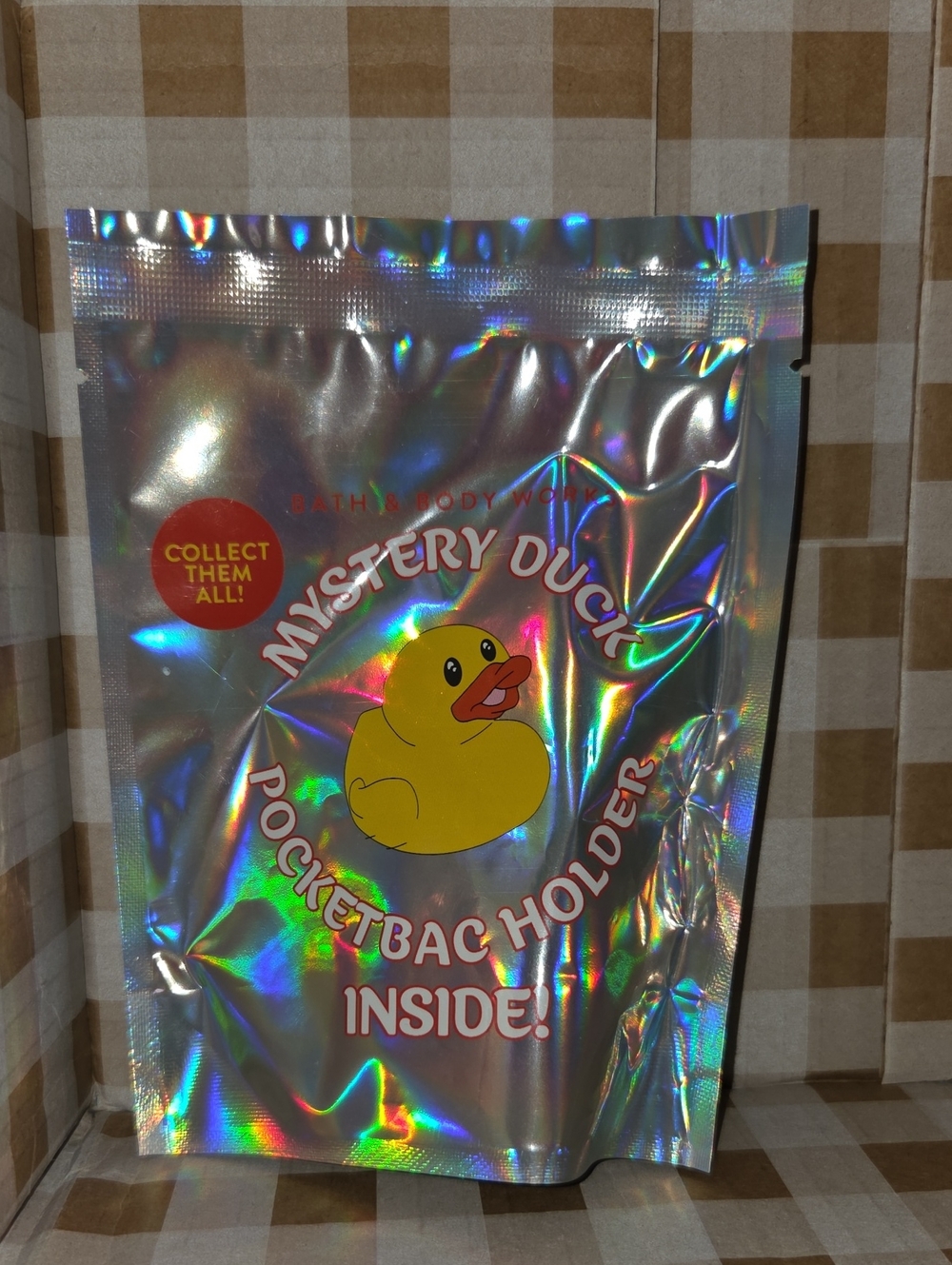 Bath & Body Works Mystery Duck Pocketbac Holder NWT SKU62